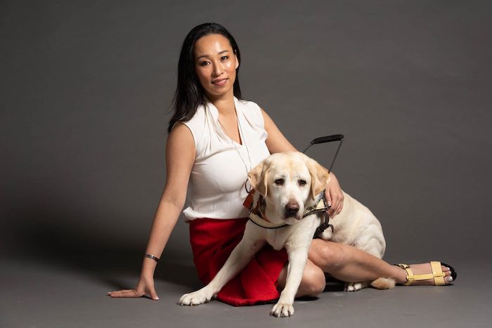 K9 Assistance Executive Director with her Assistance Dog, Elke