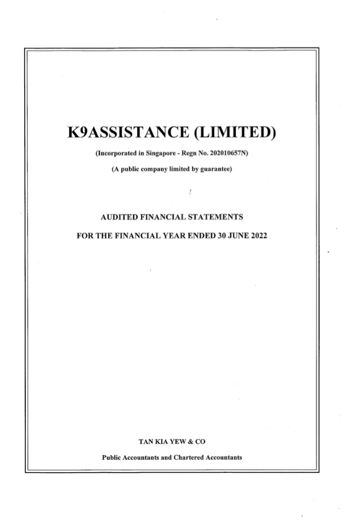 Audited Financial Statements for 2021/2022