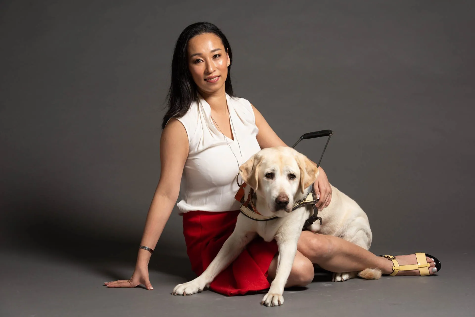 K9 Assistance Executive Director with her Assistance Dog, Elke